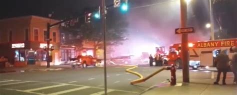 Firefighters respond to late-night Madison Avenue blaze